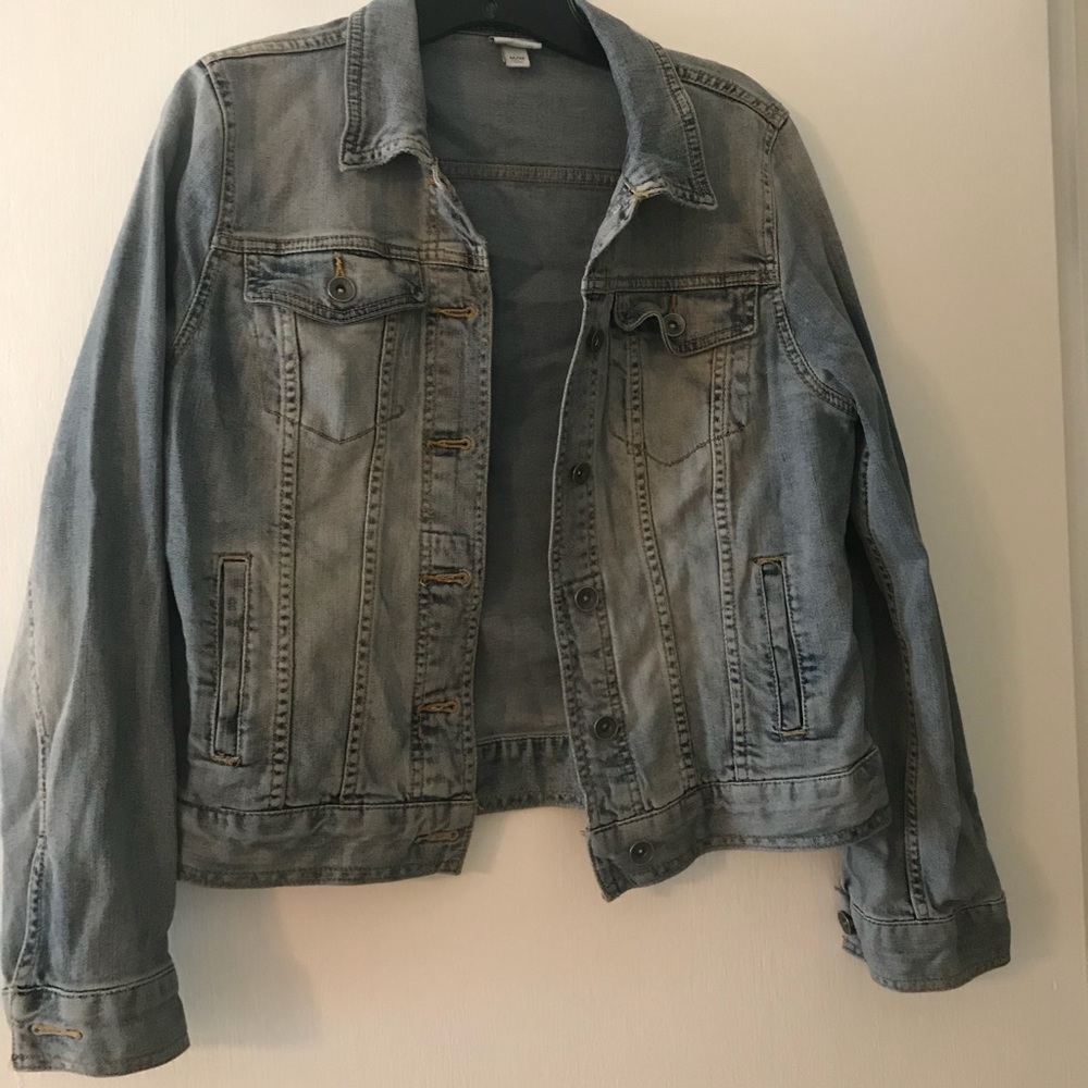 Cropped Denim Jacket